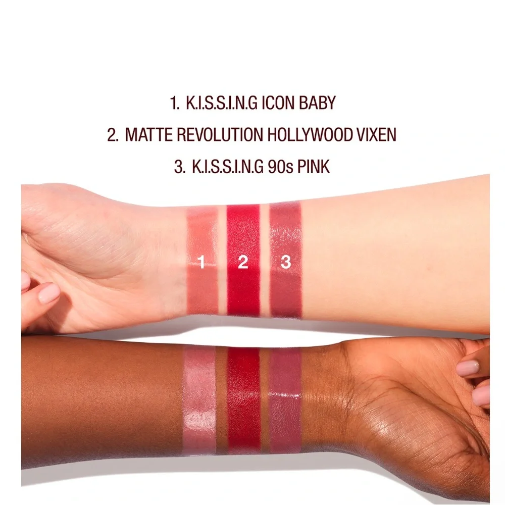 CHARLOTTE'S ICONIC HOLLYWOOD LIP TRIO LIMITED EDITION KIT